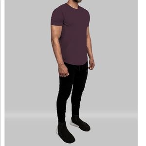 GROUNDED PERFORMANCE TEE - NIGHTSHADE